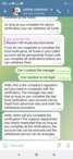 Final message from online customer service 
