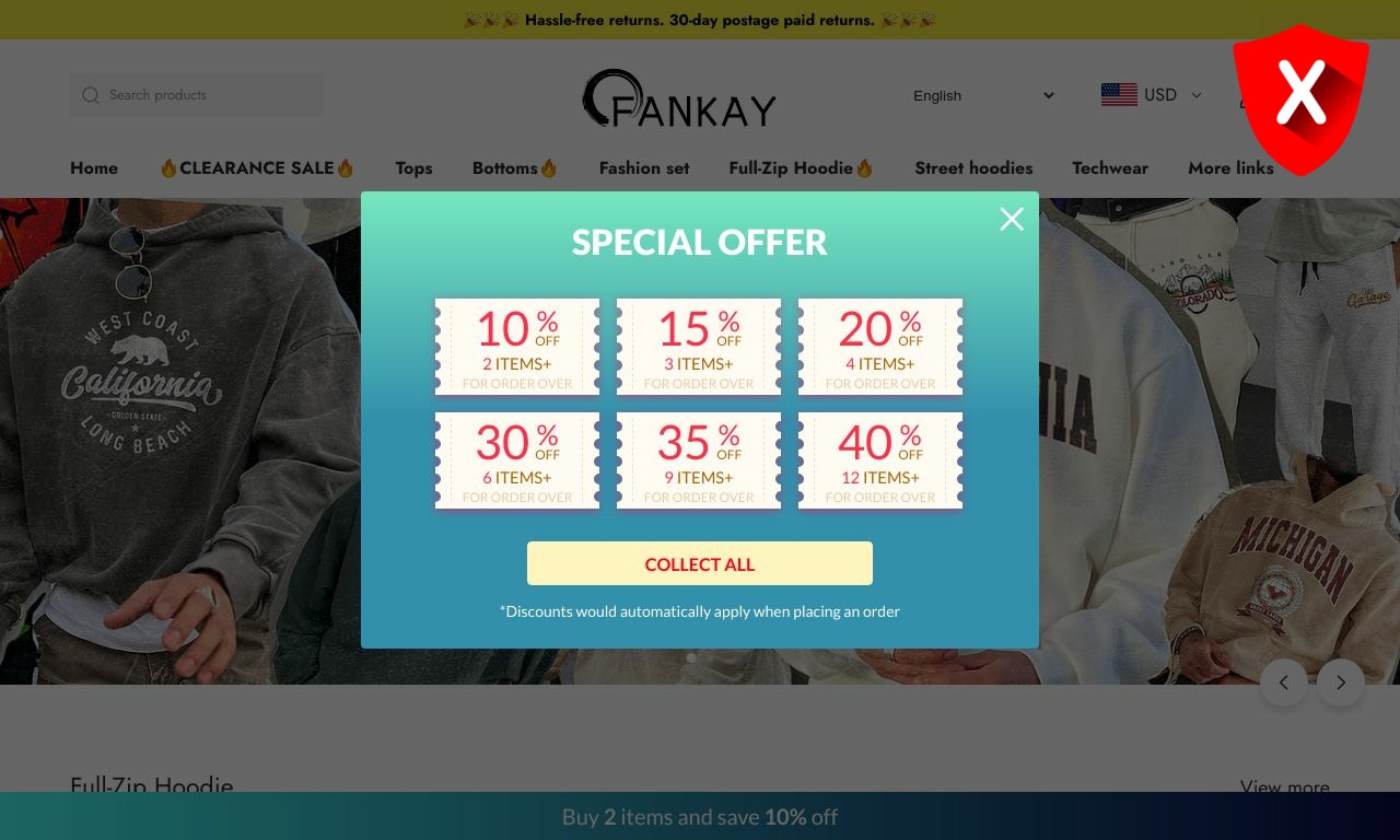 Fankay reviews very low trust score 1 