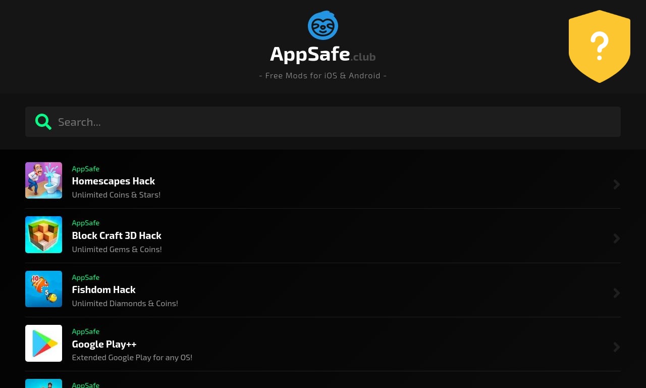 Appsafe.club opiniones | Índice de confianza moderado: 76%