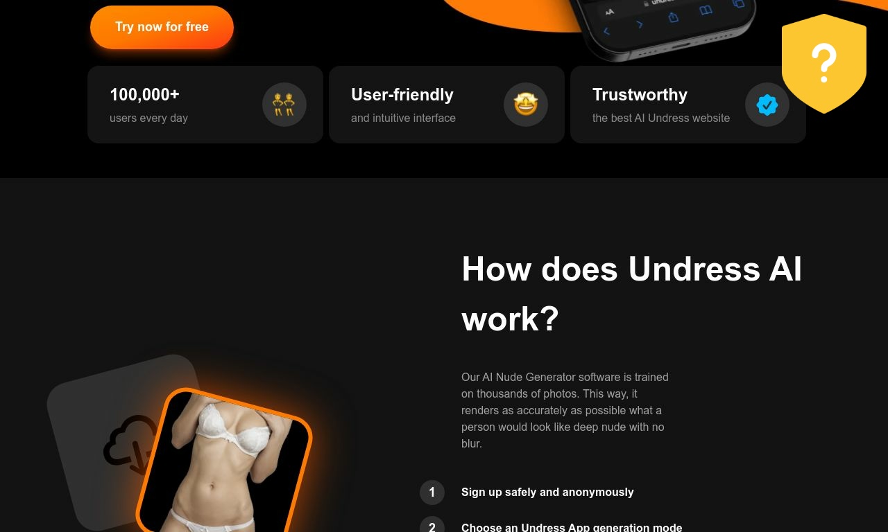 Undress.app Reviews | Bad Trust Score: 5% - 2 comments