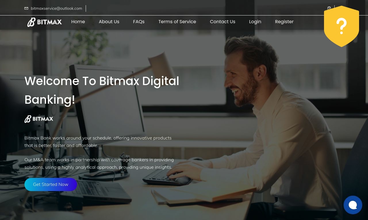Bitmax Bitmax.web.app opiniones | Índice de confianza moderado: 50%