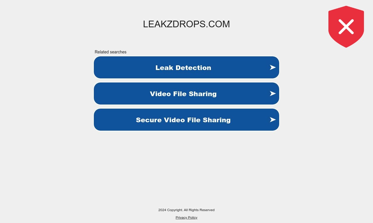 Leakzdrops.com reviews | Poor Trust Score: 25%