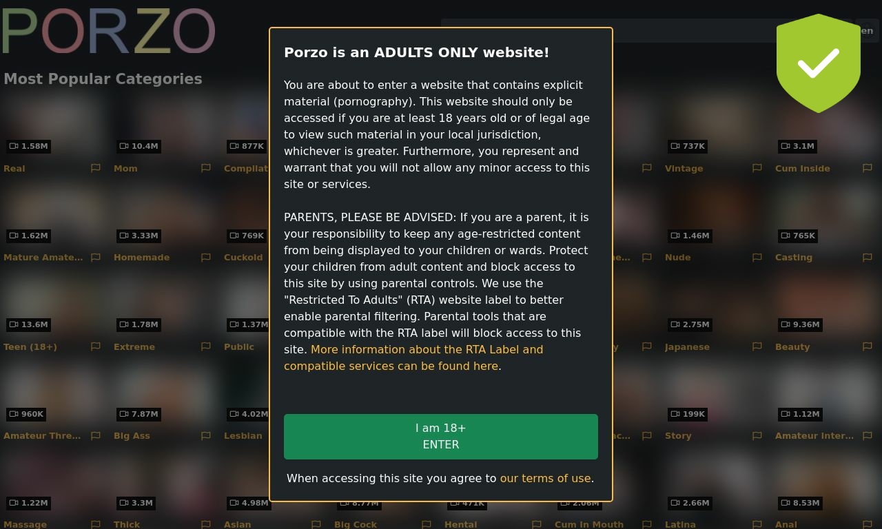 Porzo.com reviews | Good Trust Score: 89%