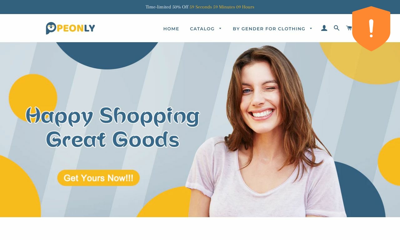 Peonlyshop.com reviews | Poor Trust Score: 27%